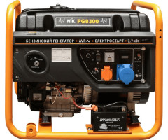 Бензиновий генератор NIK PG 8300