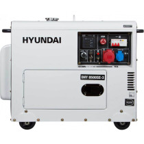 Дизельний генератор HYUNDAI DHY 8500SE-3