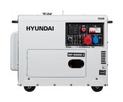 Дизельний генератор HYUNDAI DHY 8500SE-3