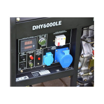 Дизельний генератор HYUNDAI DHY 6000LE