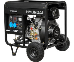 Дизельний генератор HYUNDAI DHY 8000LE