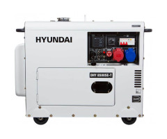 Дизельний генератор HYUNDAI DHY 8500SE-T