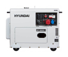 Дизельний генератор HYUNDAI DHY 8000SE-3