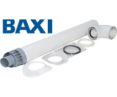 Горизонтальний комплект коаксіальний Ø60/100 мм BAXI