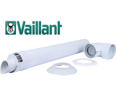Горизонтальний комплект коаксіальний Ø60/100 мм Vaillant (Condensing)